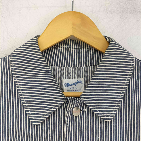 ラングラー Wrangler 90-00S ヒッコリー カバーオールジャケット メンズ import:L