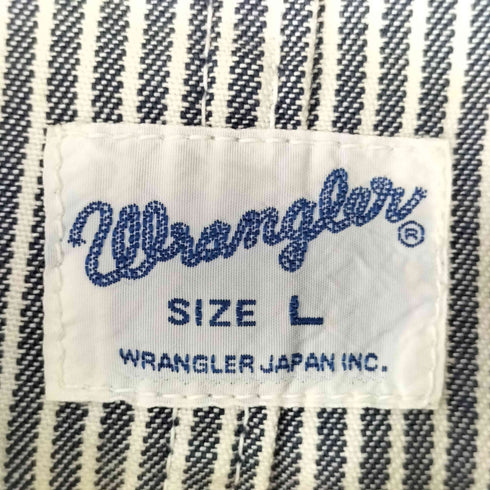 ラングラー Wrangler 90-00S ヒッコリー カバーオールジャケット メンズ import:L