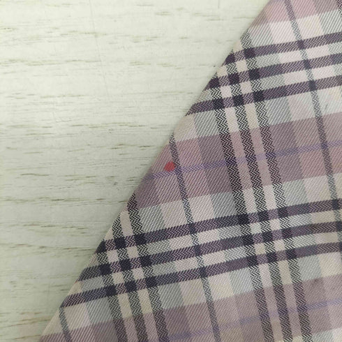 バーバリーブラックレーベル BURBERRY BLACK LABEL チェック柄 シルク ネクタイ メンズ