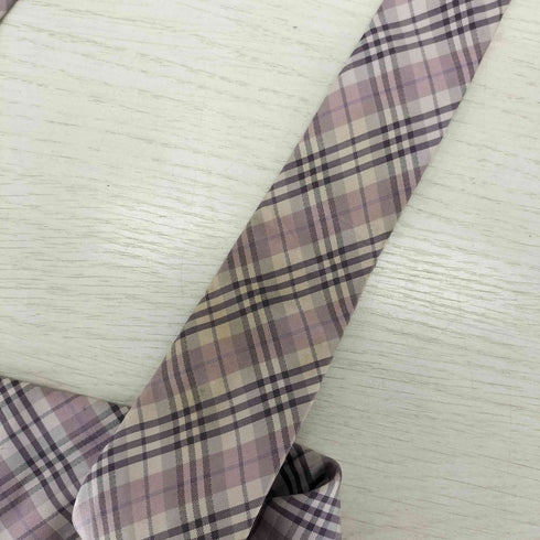 バーバリーブラックレーベル BURBERRY BLACK LABEL チェック柄 シルク ネクタイ メンズ
