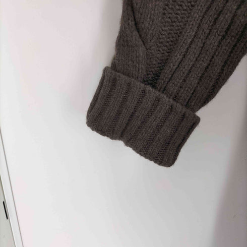 マックスマーラ MAX MARA フード付き ロングニット カーディガン コート レディース