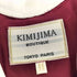 KIMIJIMA BOUTIQUE キミジマ ブティック ドット柄 バーガンディレースワンピース レディース 11