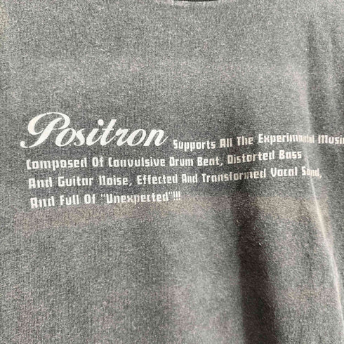 POSITRON ジャパンバンド クルーネックTシャツ UNITED SPORTSボディ USA製 メンズ JPN:L