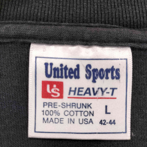 POSITRON ジャパンバンド クルーネックTシャツ UNITED SPORTSボディ USA製 メンズ JPN:L