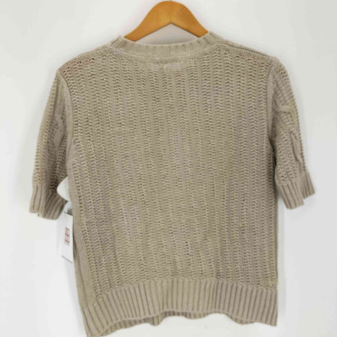 マックスマーラ MAX MARA 半袖ケーブルニットセーター レディース