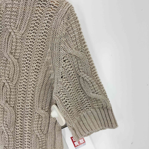 マックスマーラ MAX MARA 半袖ケーブルニットセーター レディース