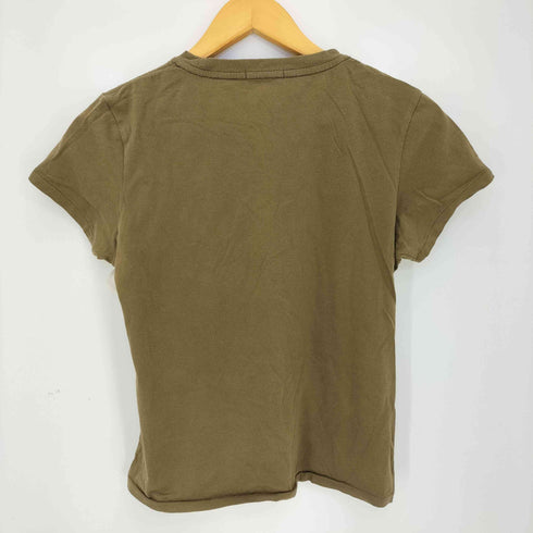 ラルフローレン RALPH LAUREN ポニー刺繍 クルーネック 半袖Tシャツ レディース import:L