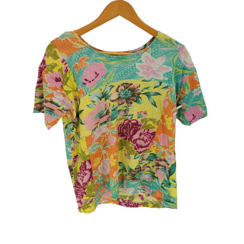ケンゾーパリス KENZO PARIS ボタニカル柄 半袖Tシャツ レディース