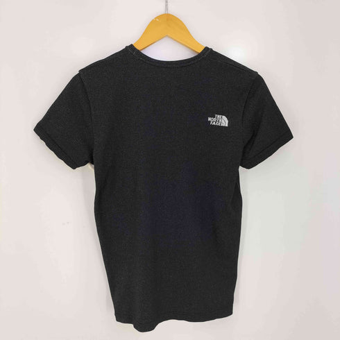ザノースフェイス THE NORTH FACE ショートスリーブ ジャカード ビッグロゴ クルーネック 半袖Tシャツ レディース JPN:M