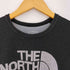 ザノースフェイス THE NORTH FACE ショートスリーブ ジャカード ビッグロゴ クルーネック 半袖Tシャツ レディース JPN:M