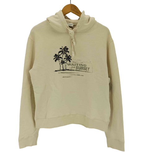 サンローランパリ SAINT LAURENT PARIS 18SS Waiting For Sunset Hoodie ウェイティングフォーサンセットフーディー レディース