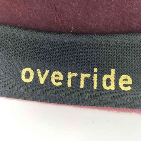 オーバーライド override ボーラーハット レディース S