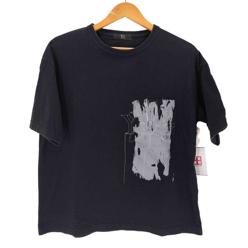 ワイズ Ys ステッチフラワーロゴプリント 半袖Tシャツ レディース