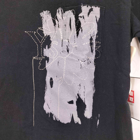 ワイズ Ys ステッチフラワーロゴプリント 半袖Tシャツ レディース