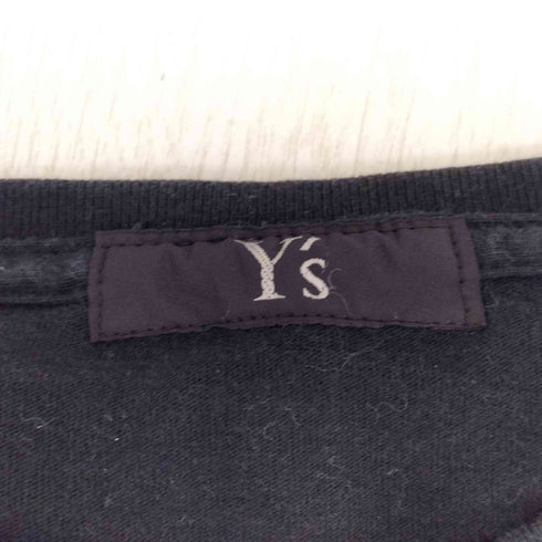 ワイズ Ys ステッチフラワーロゴプリント 半袖Tシャツ レディース