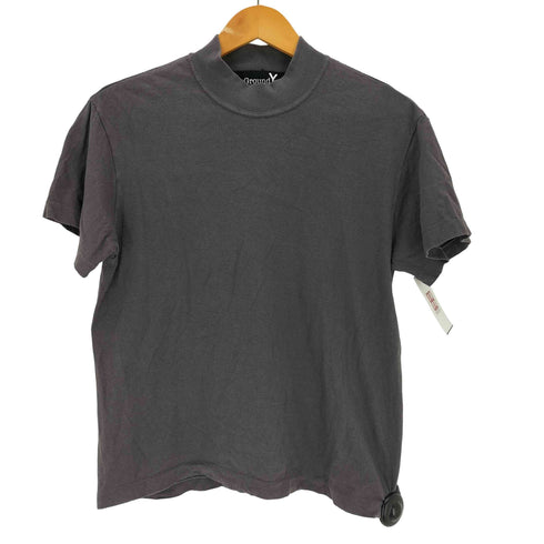 グラウンドワイ Ground Y モックネック半袖Tシャツ メンズ