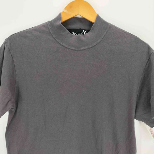 グラウンドワイ Ground Y モックネック半袖Tシャツ メンズ