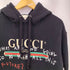 グッチ GUCCI 17aw Coco Capitan vintage logo hooded sweatshirt ココ・キャピタン ヴィンテージ ロゴ フーデッド スウェットシャツ メンズ import:XS