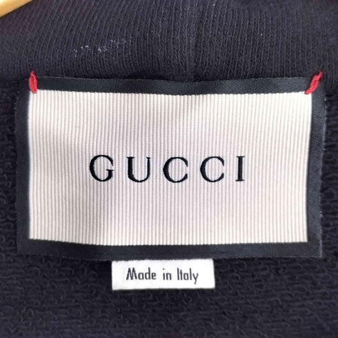 グッチ GUCCI 17aw Coco Capitan vintage logo hooded sweatshirt ココ・キャピタン ヴィンテージ ロゴ フーデッド スウェットシャツ メンズ import:XS