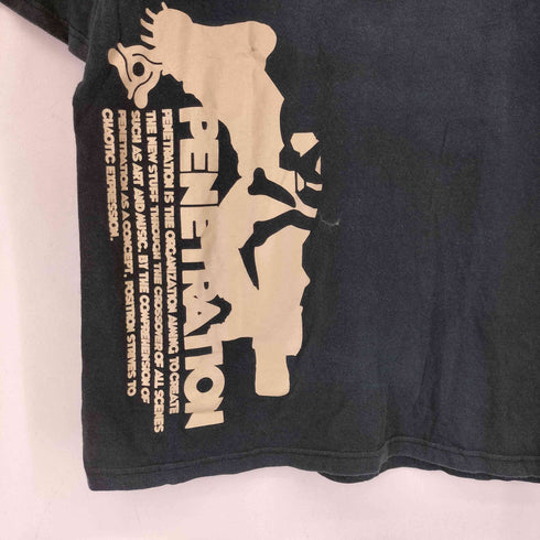 PENETRATION POSITRON ジャパンバンド クルーネックTシャツ anvilボディ メンズ JPN:M