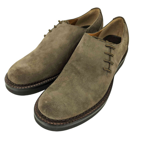 ショセ CHAUSSER 別注 サイドレース スエード チロリアンシューズ vibramソール メンズ 27 1/2