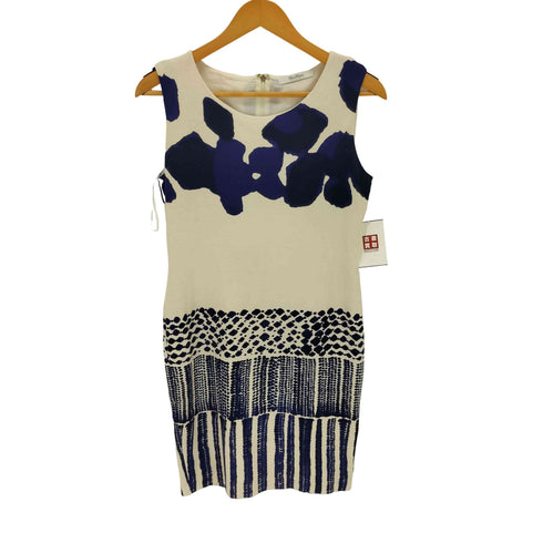 マックスマーラ MAX MARA 水彩柄 ノースリーブワンピース レディース 42