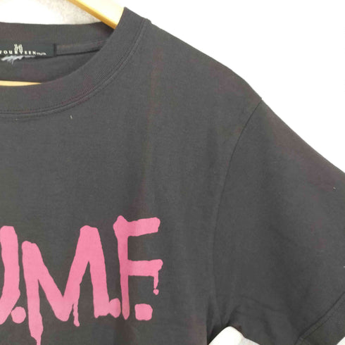 14 FOURTEEN W.U.M.F ジャパンバンド クルーネックTシャツ メンズ