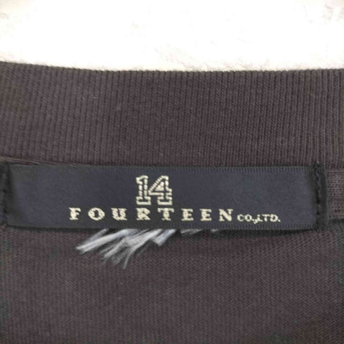 14 FOURTEEN W.U.M.F ジャパンバンド クルーネックTシャツ メンズ