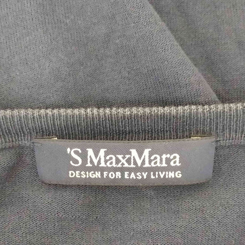エスマックスマーラ S Max Mara クロップド ハーグスリーブカーディガン レディース
