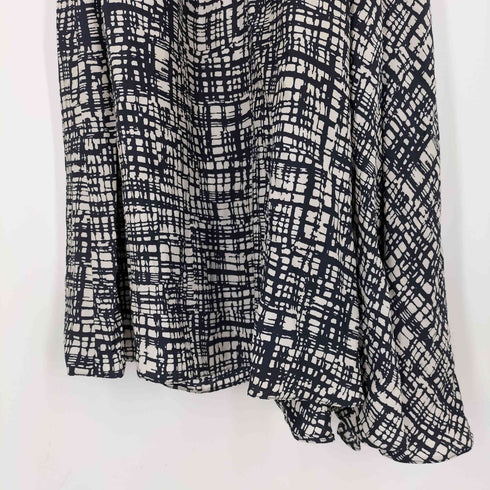 エスマックスマーラ S Max Mara ノースリーブ ベルテッドロングワンピース レディース