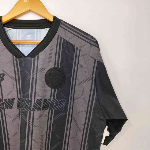 ニューバランス NEW BALANCE 25AW Black Out グラフィック ショートスリーブシャツ メンズ JPN:XL