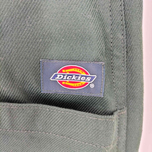 ディッキーズ Dickies ブラッシュドツイルノットベルトオーバーオール レディース L
