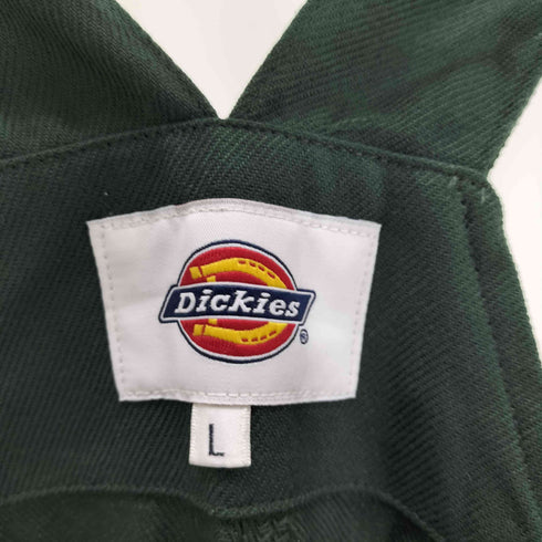ディッキーズ Dickies ブラッシュドツイルノットベルトオーバーオール レディース L