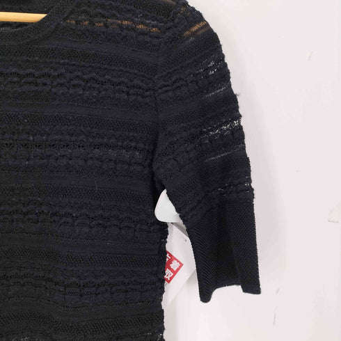 ミッソーニ MISSONI 5分袖 レースニット レディース
