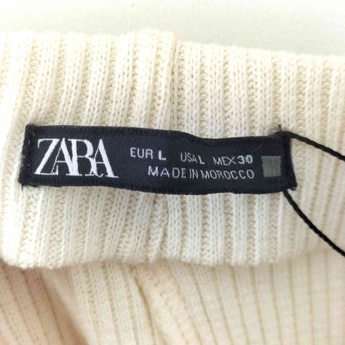 ザラ ZARA クロシェ Iライン タイトスカート レディース JPN:L