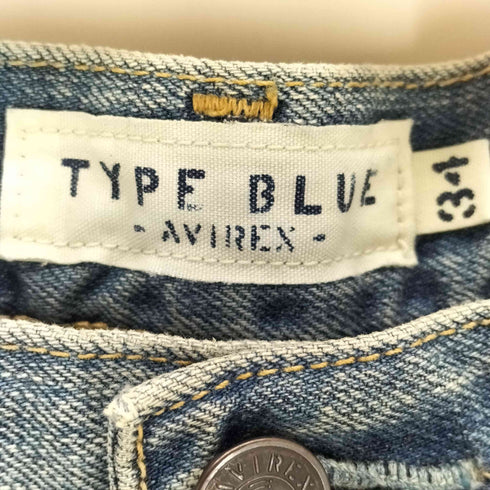 アヴィレックス AVIREX TYPEBLUE ナローフィットデニムパンツ メンズ 34