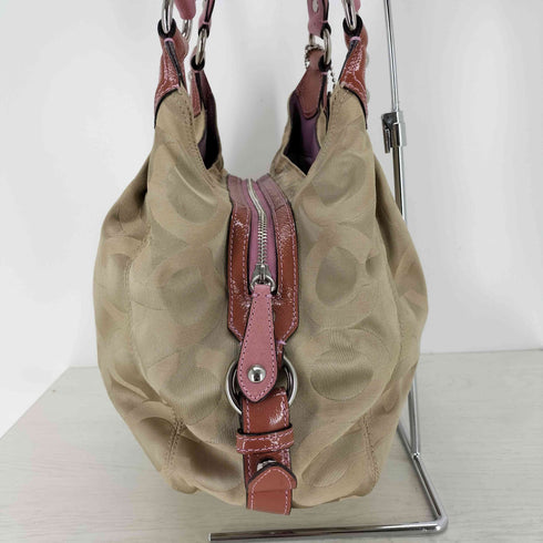 コーチ COACH マディソン・オプアート・マギー ホーボーショルダーバッグ レディース
