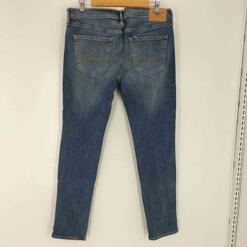 アバクロンビーアンドフィッチ Abercrombie & Fitch ボタンフライ ストレートデニム メンズ w36l32