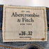 アバクロンビーアンドフィッチ Abercrombie & Fitch ボタンフライ ストレートデニム メンズ w36l32