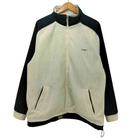 オーシャンパシフィック Ocean Pacific 00s 裾ドローコード ラグラン ジップアップ フリース ジャケット メンズ import:L