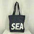 ウィンダンシー WIND AND SEA ロゴプリント トートバッグ メンズ