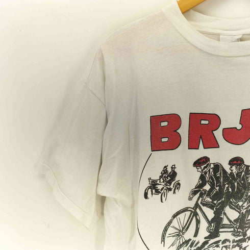 LA MODE DES MONTAGNES プリント クルーネックTシャツ メンズ M