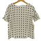 フォーティーファイブアール 45R UMII908 レーヨン100% 水玉 ボートネックTシャツ レディース JPN:2