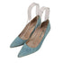 マノロブラニク MANOLO BLAHNIK スエード ポインテッドトゥパンプス レディース 37