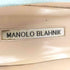 マノロブラニク MANOLO BLAHNIK スエード ポインテッドトゥパンプス レディース 37