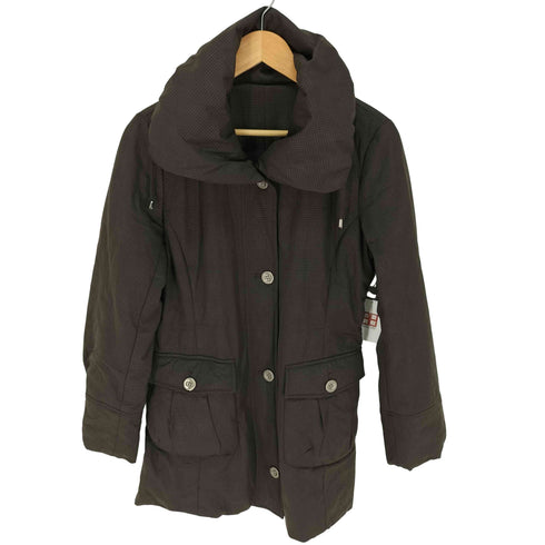 バーニーズニューヨーク BARNEYS NEWYORK ドット 中綿ジャケット レディース 42