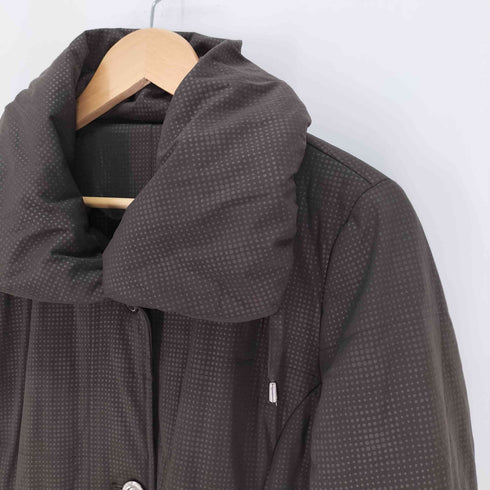 バーニーズニューヨーク BARNEYS NEWYORK ドット 中綿ジャケット レディース 42