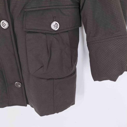 バーニーズニューヨーク BARNEYS NEWYORK ドット 中綿ジャケット レディース 42