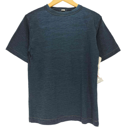 フォーティーファイブアール 45R 藍染め クルーネックTシャツ メンズ