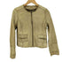 ギャップ Gap ラムレザー ノーカラージャケット レディース XXS